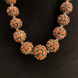 Lavya – handcrafted 92.5 sterling silver necklace by My Motifs, view 2