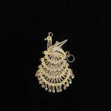 Imbit – handcrafted 92.5 sterling silver brooch by My Motifs