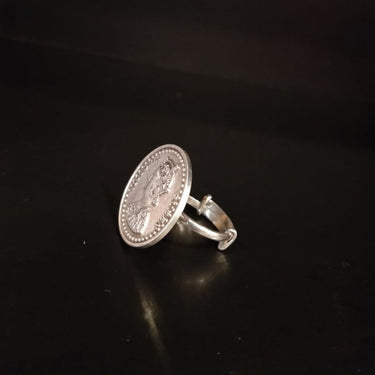 Pure Silver Ring – handcrafted 92.5 sterling silver ring by My Motifs