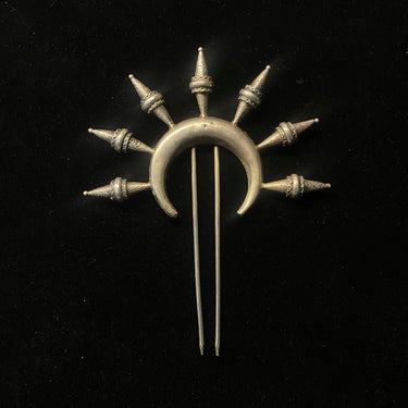 Kruti – handcrafted 92.5 sterling silver hair pin by My Motifs