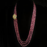 Unma – handcrafted gold-tone 92.5 sterling silver necklace by My Motifs