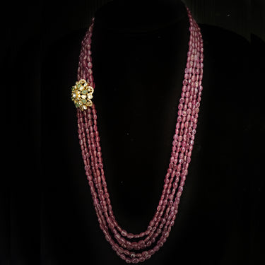 Unma – handcrafted gold-tone 92.5 sterling silver necklace by My Motifs