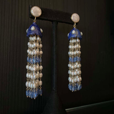 Drikar – handcrafted 92.5 sterling silver earrings by My Motifs