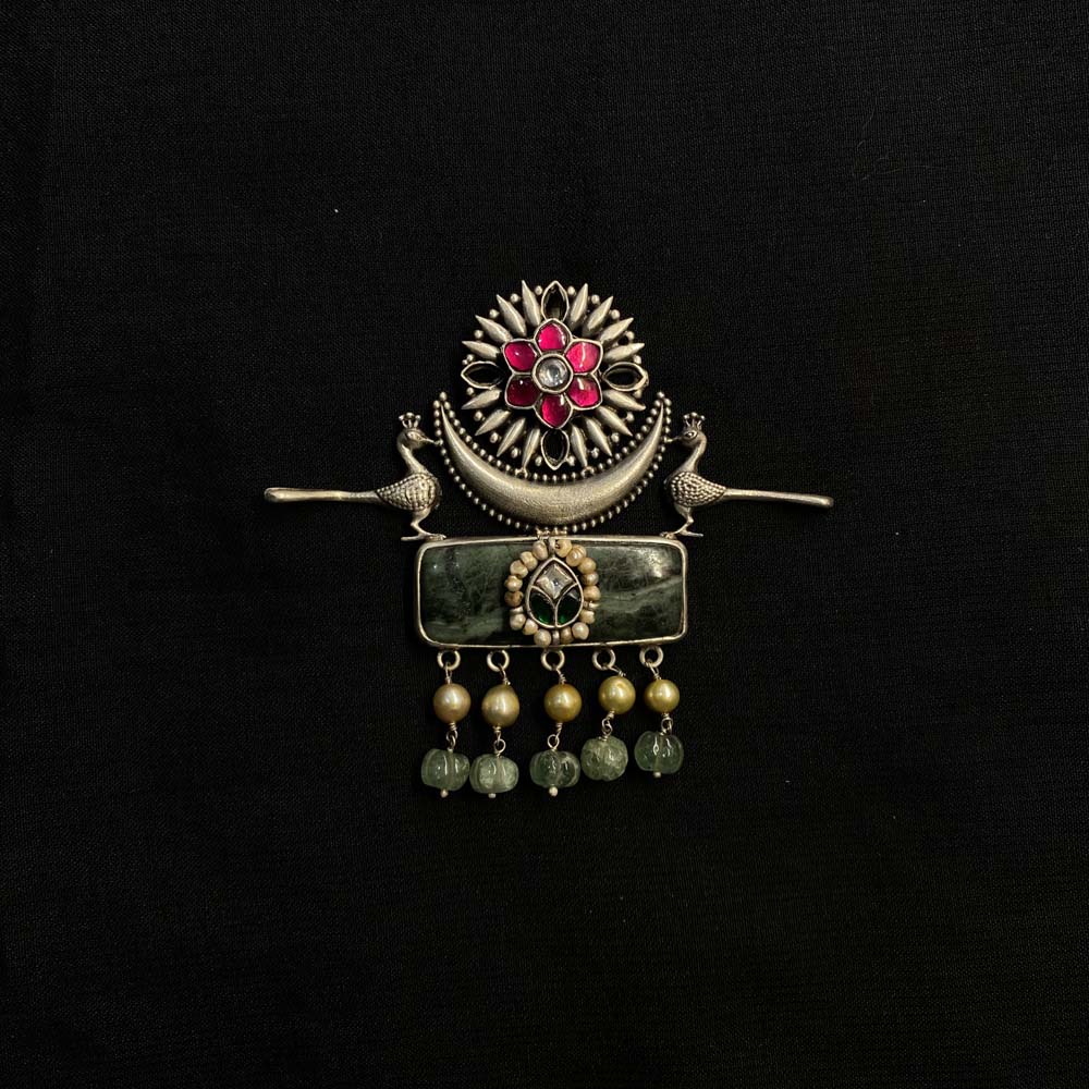Kavir – handcrafted 92.5 sterling silver pendant by My Motifs