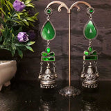 Goblet – handcrafted 92.5 sterling silver earrings by My Motifs