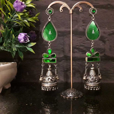Goblet – handcrafted 92.5 sterling silver earrings by My Motifs