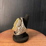 Rathin – handcrafted 92.5 sterling silver ring by My Motifs, view 3