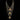 Talin handcrafted silver necklace with Freshwater pearls, Gold tone
