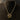 Aruha handcrafted silver necklace with gold tone, silver necklace