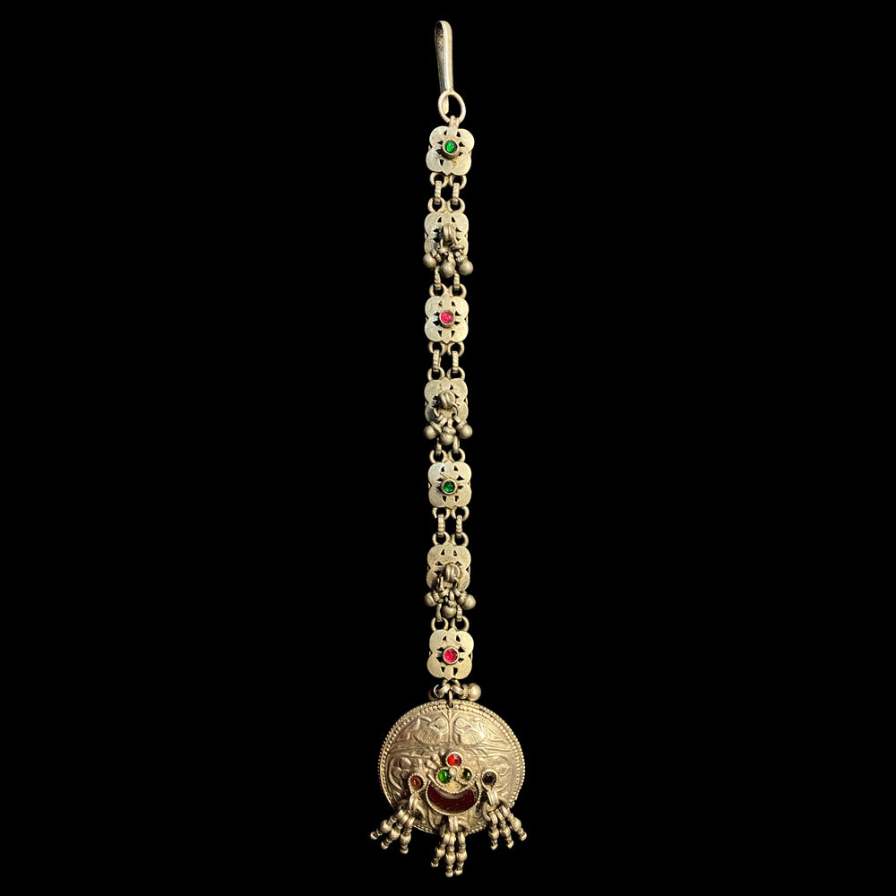 Bhuvan – handcrafted 92.5 sterling silver mang tikka by My Motifs