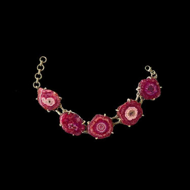 Red Agate Bracelet – handcrafted 92.5 sterling silver bracelet by My Motifs