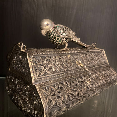 Ansik – handcrafted 92.5 sterling silver purse by My Motifs, view 4