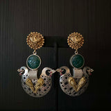 Dwij – handcrafted 92.5 sterling silver earrings by My Motifs