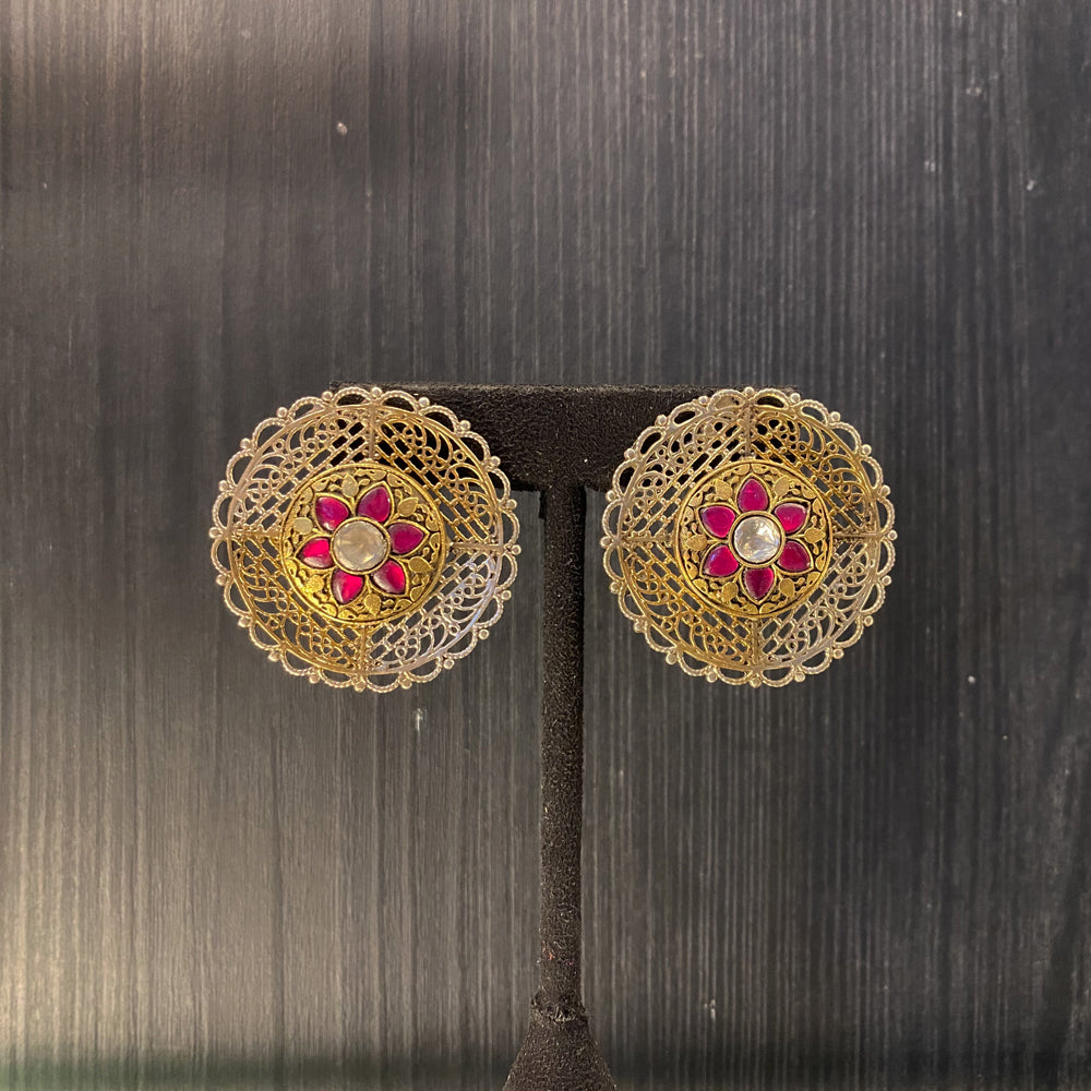 Lavani – handcrafted 92.5 sterling silver earrings by My Motifs