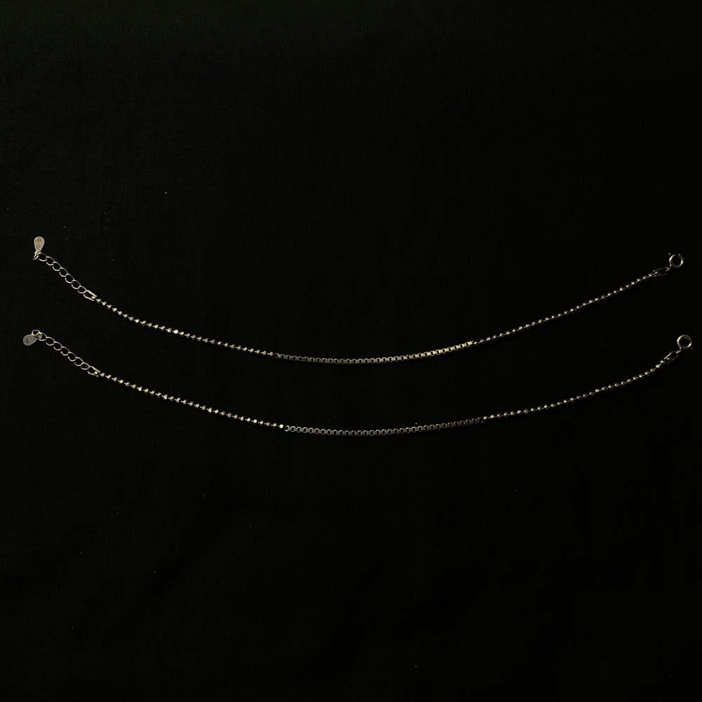 Itkila – handcrafted 92.5 sterling silver anklet by My Motifs