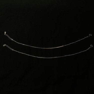 Itkila – handcrafted 92.5 sterling silver anklet by My Motifs