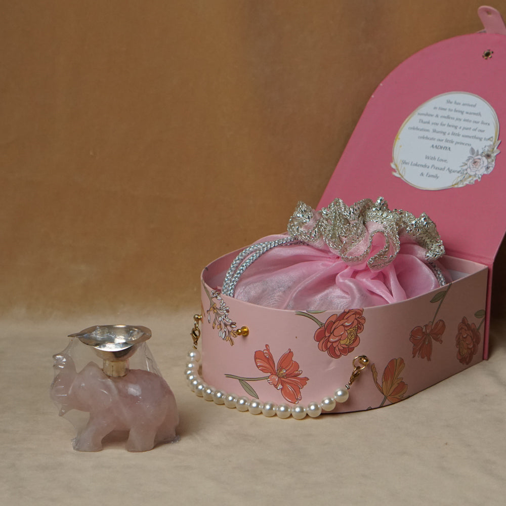 The Little Blessings Hamper handcrafted 925 sterling silver gift hamper - My Motifs