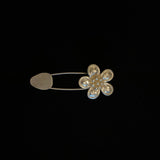 Umya – handcrafted 92.5 sterling silver brooch by My Motifs