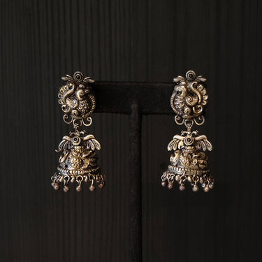 Mrdul – handcrafted 92.5 sterling silver earrings by My Motifs