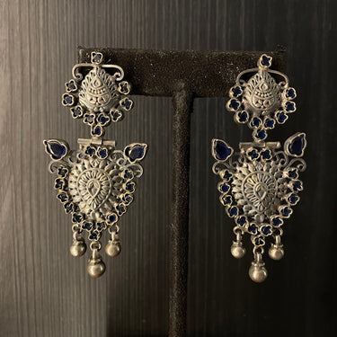 Krim – handcrafted 92.5 sterling silver earrings by My Motifs
