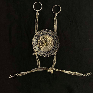 Smana – handcrafted 92.5 sterling silver hath phool by My Motifs