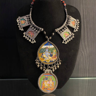 Vodita – handcrafted 92.5 sterling silver necklace by My Motifs