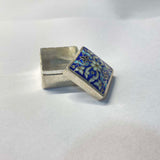 Ajaka – handcrafted 92.5 sterling silver dibbi by My Motifs, view 2