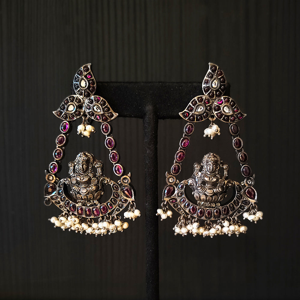 Asani – handcrafted 92.5 sterling silver earrings by My Motifs
