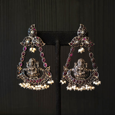 Asani – handcrafted 92.5 sterling silver earrings by My Motifs