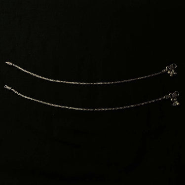 Karana – handcrafted 92.5 sterling silver anklet by My Motifs