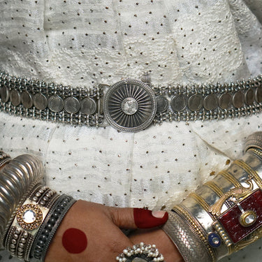 Yana – handcrafted 92.5 sterling silver belt by My Motifs