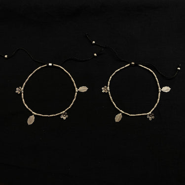 Kasara – handcrafted 92.5 sterling silver anklet by My Motifs