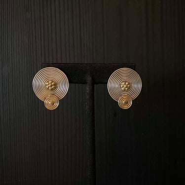 Arosi – handcrafted 92.5 sterling silver earrings by My Motifs