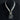 Medha handcrafted silver necklace with Black, Featuring