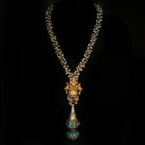 Gaja – handcrafted 92.5 sterling silver necklace by My Motifs