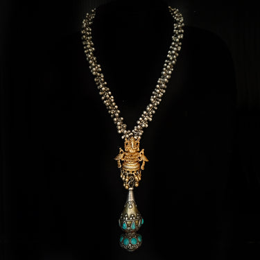 Gaja – handcrafted 92.5 sterling silver necklace by My Motifs