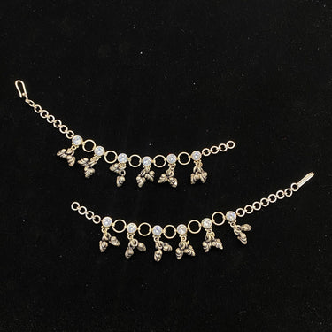 Saraya – handcrafted 92.5 sterling silver ear chain by My Motifs
