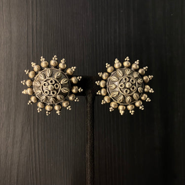Asaka – handcrafted 92.5 sterling silver earrings by My Motifs