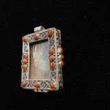 Pulak – handcrafted 92.5 sterling silver pendant by My Motifs, view 2