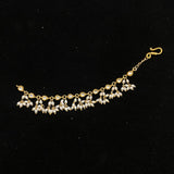 Srayaa – handcrafted dual-tone 92.5 sterling silver ear chain by My Motifs