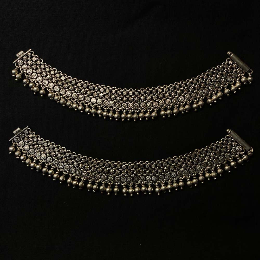 Hitaksa – silver anklet – My Motifs