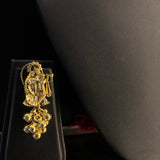 Vayahh – handcrafted gold-tone 92.5 sterling silver necklace by My Motifs, view 5