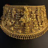 Vayahh – handcrafted gold-tone 92.5 sterling silver necklace by My Motifs, view 2
