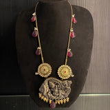 Iket – handcrafted dual-tone 92.5 sterling silver necklace by My Motifs
