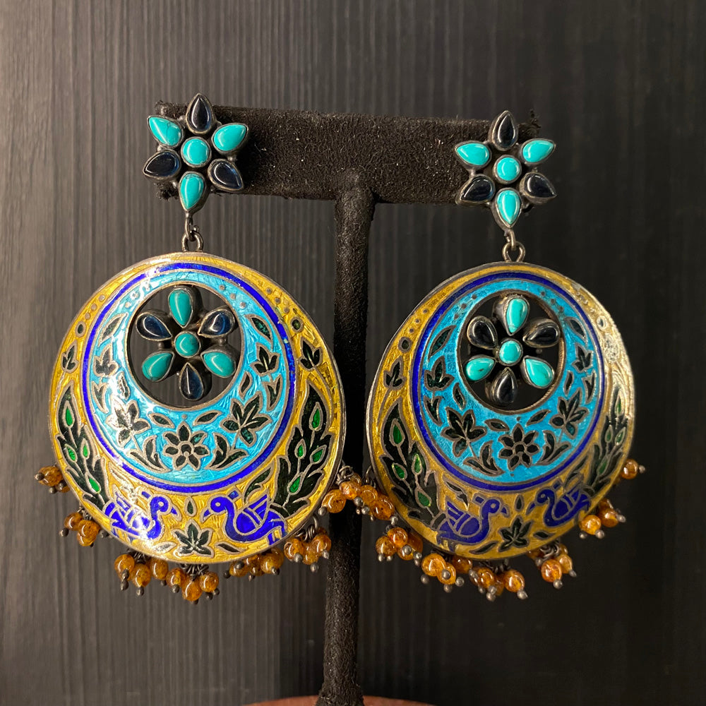 Ukast – handcrafted 92.5 sterling silver earrings by My Motifs