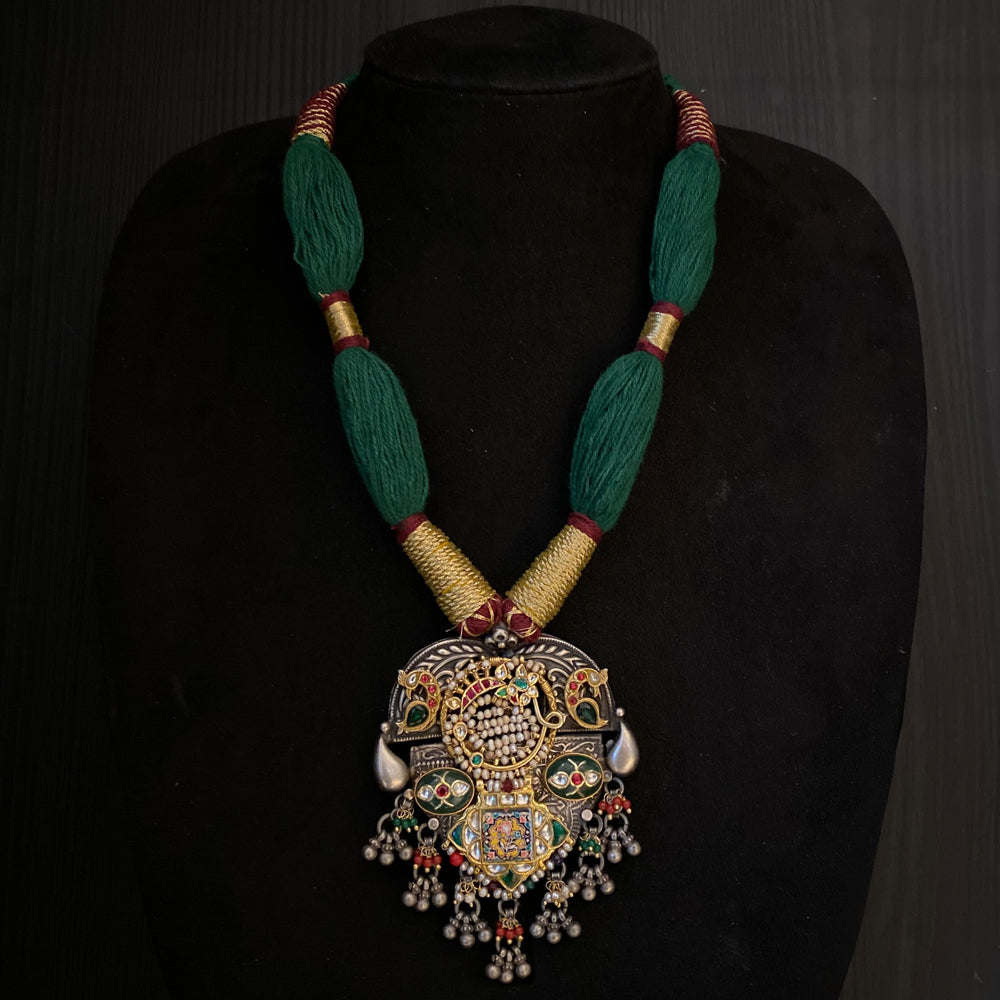 Baani – handcrafted 92.5 sterling silver necklace by My Motifs