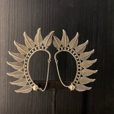 Brahat – handcrafted 92.5 sterling silver ear cuff by My Motifs