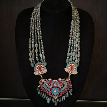 Shreni – handcrafted 92.5 sterling silver necklace by My Motifs