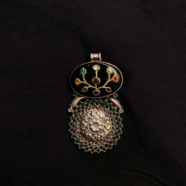 Krtha – handcrafted 92.5 sterling silver pendant by My Motifs