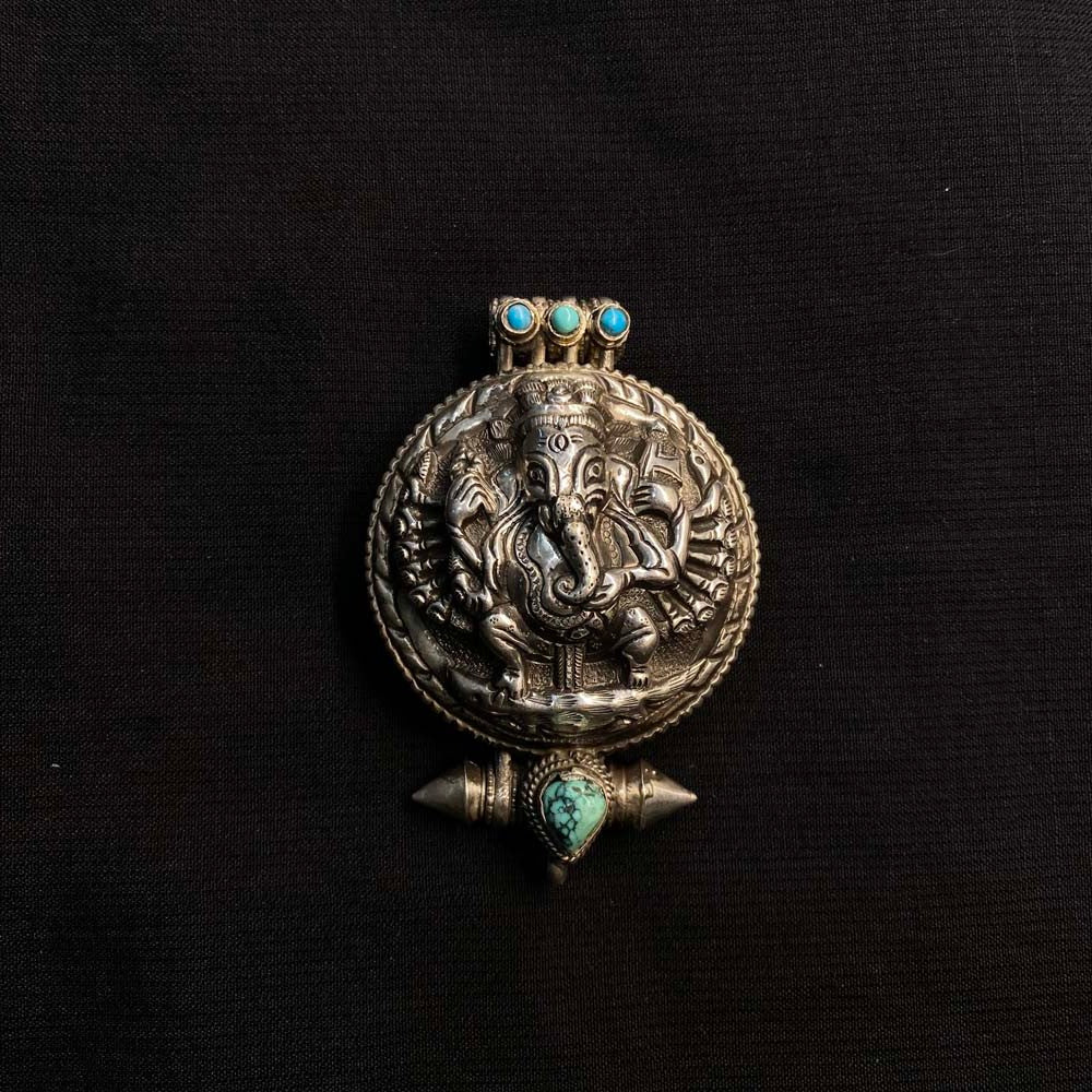 Nipun – handcrafted 92.5 sterling silver pendant by My Motifs